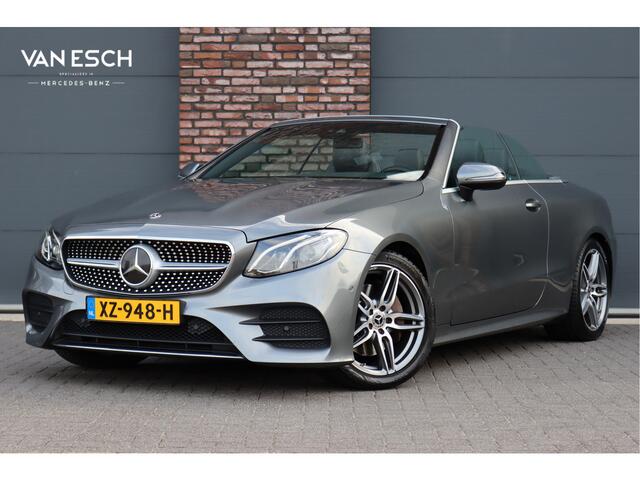 Mercedes-Benz E-KLASSE Cabrio 200 AMG Line | Airscarf | Distronic Pro | Camera | Nappa Leder | Sfeerverlichting | High Perf. LED | Apple Carplay / Android Auto |