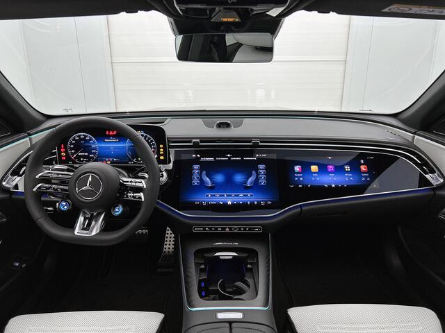 Mercedes-Benz E-KLASSE AMG 53 4MATIC+ Night Edition | Premium Plus pakket | Nightpakket ll | USB-pakket Plus | Rijassistentiepakket Plus | Winterpakket | DYNAMIC PLUS pakket | 21-inch AMG cross-spoke forged wheel | Panoramaschuifdak |