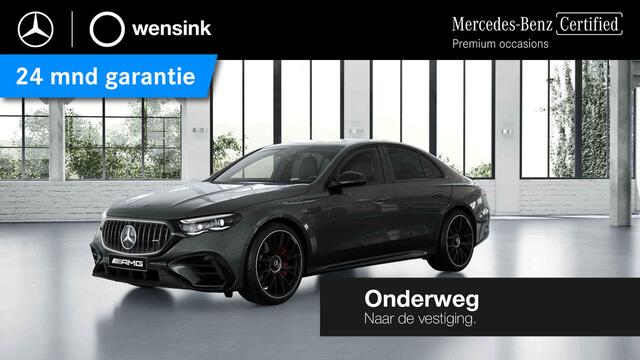 Mercedes-Benz E-KLASSE AMG 53 4MATIC+ | Night | AMG Drivers pakket | AMG Dynamic plus pakket | Panoramadak | Carbon interieur | Massagestoelen | Burmester | Trekhaak |