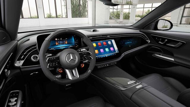 Mercedes-Benz E-KLASSE AMG 53 4MATIC+ | Night | AMG Drivers pakket | AMG Dynamic plus pakket | Panoramadak | Carbon interieur | Massagestoelen | Burmester | Trekhaak |