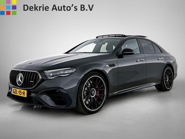 Mercedes-Benz E-KLASSE AMG 53 4MATIC+ / NL Auto / Luchtvering (AMG RIDE CONTROL) / Panoramadak / Night Pakket / MBUX Superscreen / Achterasbesturing / Burmester / Plug-in hybride / Elektrisch rijbereik tot ca. 100 km /
