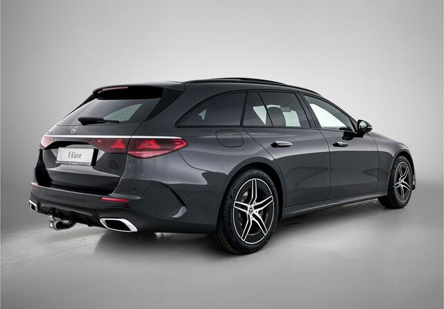 Mercedes-Benz E-KLASSE 300 e Business Solution AMG | Premium pakket | Nightpakket | Trekhaak | Panoramaschuifdak | 360° camera | Sierdelen in pianolak zwart | Burmester® 4D surround sound | GUARD 360° |