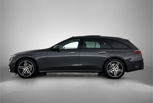 Mercedes-Benz E-KLASSE 300 e Business Solution AMG | Premium pakket | Nightpakket | Trekhaak | Panoramaschuifdak | 360° camera | Sierdelen in pianolak zwart | Burmester® 4D surround sound | GUARD 360° |
