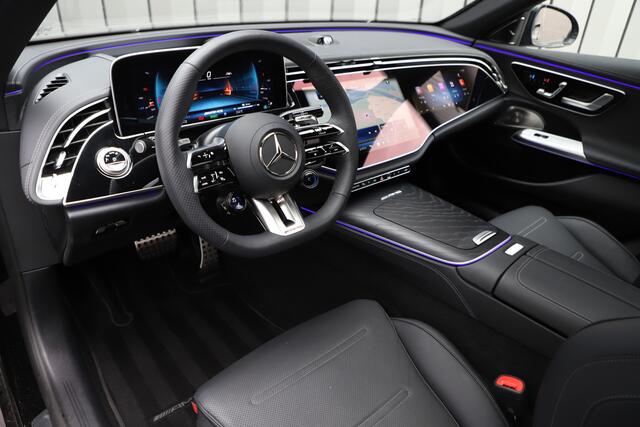 Mercedes-Benz E-KLASSE AMG 53 4MATIC+ | 612PK | Hyperscreen | Head-up | Burmester 4D | Sfeerverl. | Pano | Keyless-go | Acc | Stoelkoeling | Digital-light | 2025.