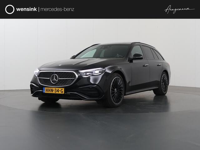 Mercedes-Benz E-estate 300 e Exclusive Line | Panoramadak | Night | Verlichte grill | Burmester | Hyperscreen | Trekhaak |