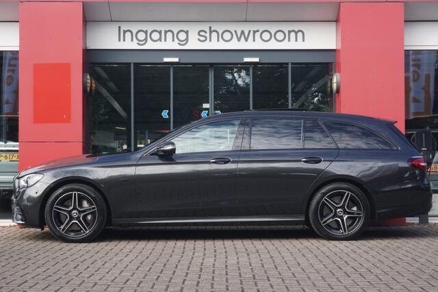 Mercedes-Benz E-estate 300 de AMG Line | Burmester Audio | Panoramadak | Memory | HUD | ACC | White Screen | 360° Camera | 18 inch |