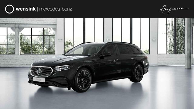 Mercedes-Benz E-estate 300e Sport Edition | Night | Panoramaschuifdak | Premium pakket | Burmester| Trekhaak | 360° camera | Superscreen |