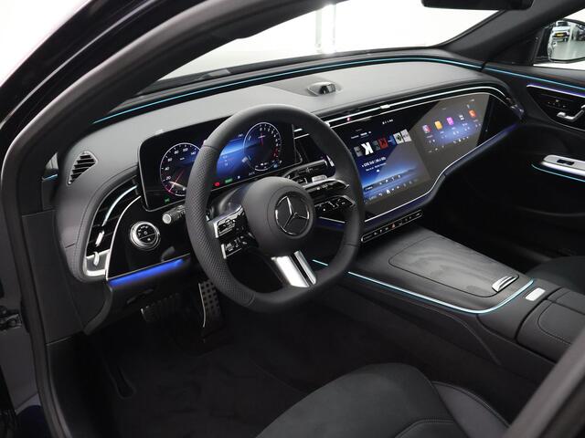 Mercedes-Benz E-estate 300e Sport Edition | Panoramaschuifdak | Trekhaak | 360° camera | DIGITAL Light | Superscreen | 20" AMG velgen | Stoelverwarming voor |