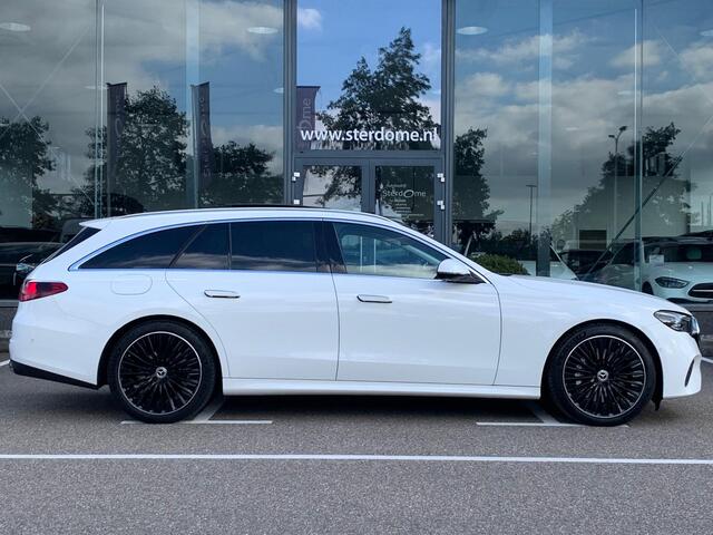 Mercedes-Benz E-estate 300 e Avantgarde l Panoramadak l Burmester l DISTRONIC plus l Niveauregeling l DIGITAL LIGHT l 360 gr Camera l Winterpakket l Apple & Android auto l Memory pakket l Stoelverwarming l