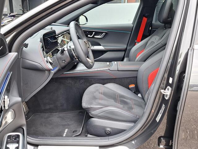 Mercedes-Benz E-estate AMG 53 4MATIC+ | Panoramadak | Trekhaak | Burmester | Superscreen | Head-up Display | Memory pakket | Dodehoekassistentie | DIGITAL LIGHT | Keyless-GO | Elektrische achterklep