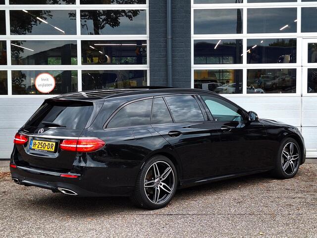 Mercedes-Benz E-estate 200 Business Solution AMG | Panoramadak | Night pakket | 360° Camera | Memory stoelen | Multibeam LED | Dodehoekassistentie | Elektrische achterklep