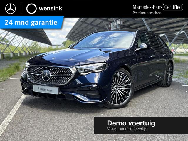 Mercedes-Benz E-estate 300e AMG Line Sport Edition | Night | Superscreen | Panoramadak | Rijassistentiepakket | Burmester | 360 camera | Stoelverwarming/ventilatie |