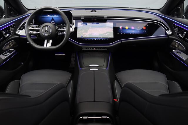Mercedes-Benz E-estate 220 d 4MATIC AMG Line | Hyperscreen | Distronic+ | Panoramadak | Trekhaak | Burmester | Stoelventilatie | Verwarmd Stuurwiel | HUD | Memory | Digital Light |