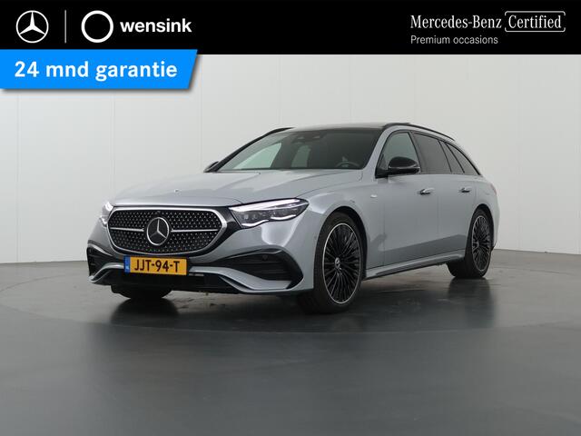Mercedes-Benz E-estate 300 e AMG Line | Superscreen | Leder | Trekhaak | Panoramadak | Burmester | 360 camera | Digital light |