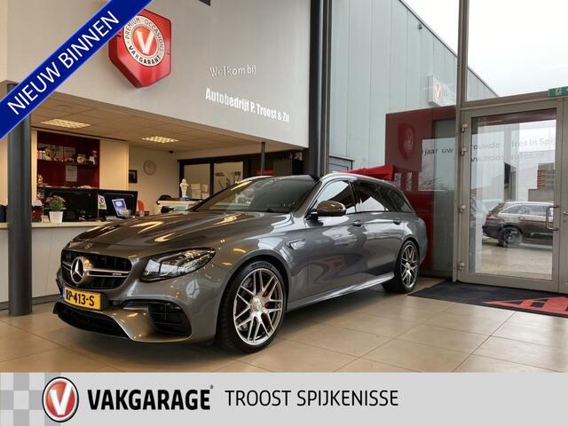 Mercedes-Benz E-estate AMG 63 S 4MATIC Premium Plus, 612pk, NL Auto, Burmester, Panoramadak, Leder, Stoelverwarming/ventilatie/massage, Carbon Pakket, Navigatie, 360 Camera, Sfeerverlichting, Head Up, DAB, 20" Lmv
