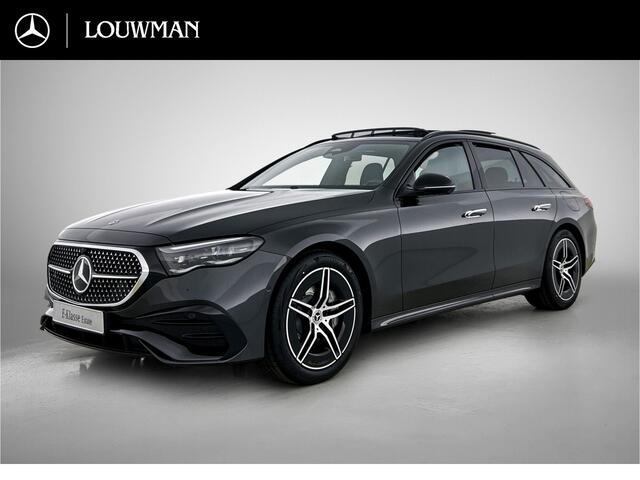 Mercedes-Benz E-estate 300 e Business Solution AMG | Advanced pakket | Panoramaschuifdak | Trekhaak | Comfortpakket Plus | Nightpakket | Winterpakket | 360°-camera | DIGITAL Light | Memorypakket | Smartphone integratie |