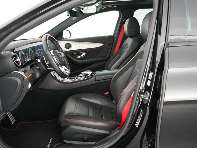 Mercedes-Benz E-estate E53 AMG 4MATIC Premium Plus |panoramadak|stoelverwarming & verkoeling|memory|head-up|360°|Carplay|stuurverwarming|adaptive|airmatic|AMG-line int. en ext|