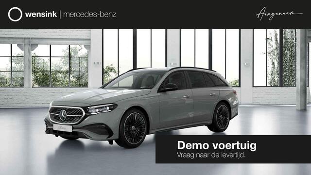 Mercedes-Benz E-estate 300e Sport Edition | Panoramaschuifdak | Head-Up | Burmester | Trekhaak | 360°-camera | MBUX Superscreen |