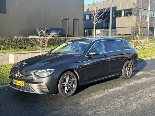 Mercedes-Benz E-estate 300 e AMG Line Leder, Schuifdak, 360 camera, Widescreen, ambilight