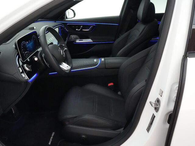 Mercedes-Benz E-estate E53 AMG 612pk 4MATIC+ Night Edition |BTW-auto|dealer onderhouden|dynamic plus|hyperscreen|Burmester|achterasbesturing|panoramadak|digital LED|HUD|memory|360 camera|