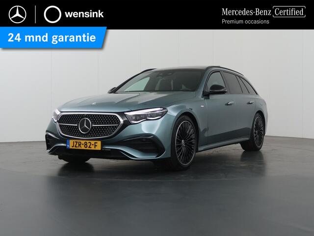 Mercedes-Benz E-estate 300 e AMG Line | Premium plus | Rij assistentie pakket plus | Nieuwprijs 100.549 euro | Superscreen | Night | Trekhaak | Winter pakket |