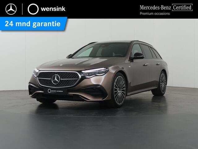 Mercedes-Benz E-estate 300 e AMG Line | Premium | Panoramadak | Trekhaak | Night pakket | 20 inch | Digital light | 360 camera | Memory |