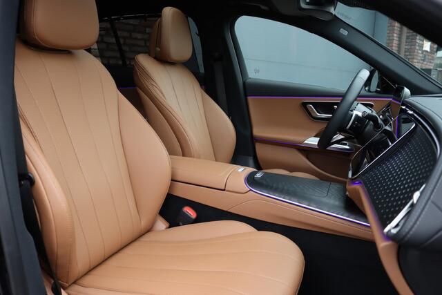 Mercedes-Benz E-estate 300 e AMG Line | Distronic | Trekhaak | Burmester | Stoelventilatie | Panoramadak | Digital Light | Surround Camera | Keyless Go | Zonnerollo's |