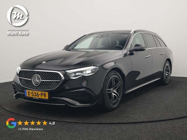 Mercedes-Benz E-estate 300 e AMG Line PHEV 313pk Dealer O.H. | Trekhaak Af Fabriek | Adaptive Cruise | 360 Camera | Digital Light | Alcantara Sportstoelen Memory & Verwarmd | Sfeerverlichting | Keyless | Blis | Navigatie | DAB | Plug In Hybrid |