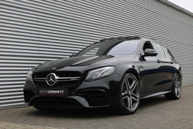 Mercedes-Benz E-estate AMG 63 S 4MATIC+ 612PK (Pano Sportleder/Memory/Ventilatie Keramisch Carplay HeadUp Burmester Luchtvering Distronic Multibeam)