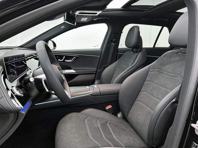 Mercedes-Benz E-estate 300 e Business Solution AMG | Premium pakket | Nightpakket | Trekhaak | Panoramaschuifdak | GUARD 360° | Burmester® 4D surround sound | 360° camera | Warmtewerend, donkergetint glas |