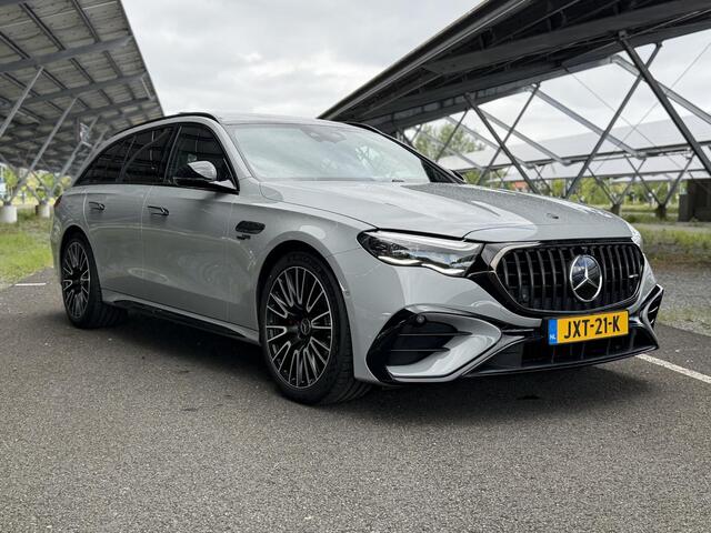 Mercedes-Benz E-estate AMG 53 4MATIC+ | Night | AMG performance stoelen | AMG dynamic plus pakket | Panoramadak | Superscreen | Trekhaak | Premium plus | Burmester |