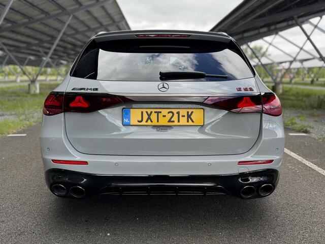 Mercedes-Benz E-estate AMG 53 4MATIC+ | Night | AMG performance stoelen | AMG dynamic plus pakket | Panoramadak | Superscreen | Trekhaak | Premium plus | Burmester |