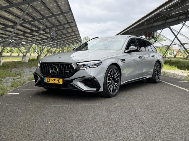 Mercedes-Benz E-estate AMG 53 4MATIC+ | Night | AMG performance stoelen | AMG dynamic plus pakket | Panoramadak | Superscreen | Trekhaak | Premium plus | Burmester |