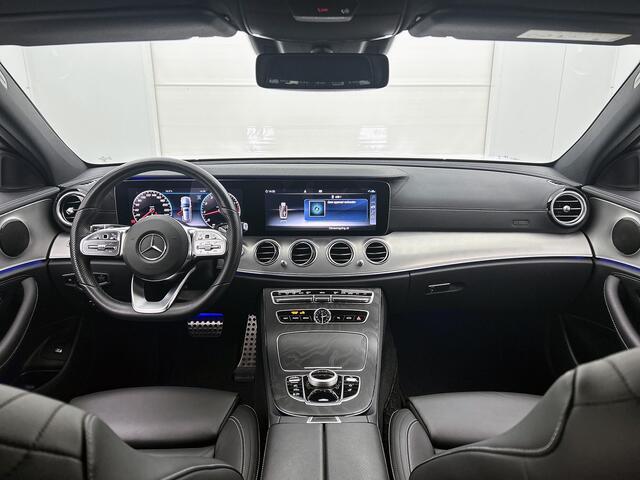 Mercedes-Benz E-estate 200 AMG-line | Rijassistentie pakket | Alarm SCM3 | Privacy Glass | Zwart leer | Widescreen Dashboard Electr. Achterklep