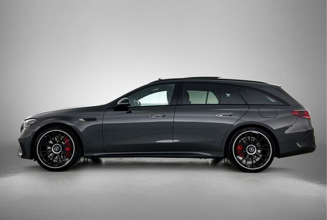 Mercedes-Benz E-estate Mercedes-AMG 53 4MATIC+ | AMG DYNAMIC PLUS Paket | Panoramadak | Trekhaak | AMG Night 1+2 | DC lader | 21 Inch AMG Velgen. Inclusief 24 maanden MB Certified garantie voor Europa.
