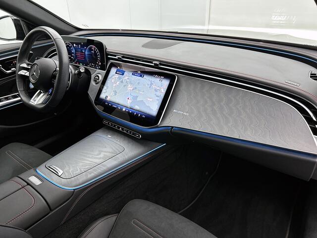 Mercedes-Benz E-estate Mercedes-AMG 53 4MATIC+ | AMG DYNAMIC PLUS Paket | Panoramadak | Trekhaak | AMG Night 1+2 | DC lader | 21 Inch AMG Velgen. Inclusief 24 maanden MB Certified garantie voor Europa.