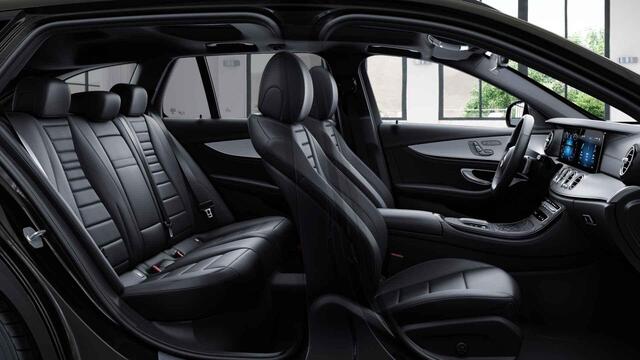 Mercedes-Benz E-estate 200 Business Solution AMG | Night | Trekhaak | Panoramadak | Burmester | Memory | Lederen bekleding |