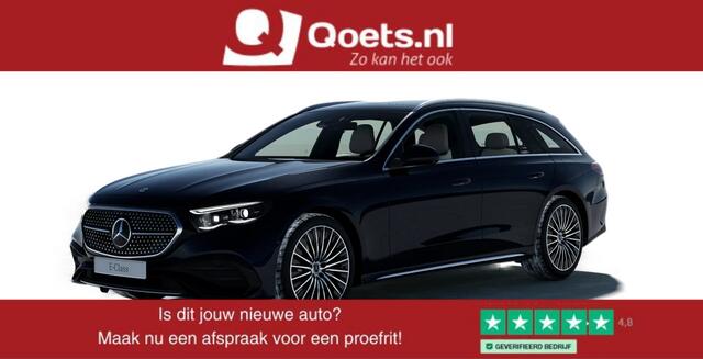 Mercedes-Benz E-estate 300 e AMG Line Trekhaak - Panoramadak - Cruisecontrol met Afstandsregeling - Comfortstoelen voor - Verwarmde en geklimatiseerde stoelen vooraan - Verwarmde stoelen achteraan -