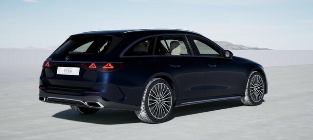 Mercedes-Benz E-estate 300 e AMG Line Trekhaak - Panoramadak - Cruisecontrol met Afstandsregeling - Comfortstoelen voor - Verwarmde en geklimatiseerde stoelen vooraan - Verwarmde stoelen achteraan -