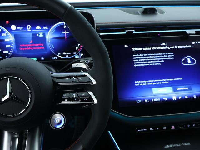 Mercedes-Benz E-estate Mercedes-AMG 53 4MATIC+ Hybride | AMG DYNAMIC PLUS Pakket | 21 Inch AMG Velgen | Panorama dak | AMG Driver's Package | Trekhaak | Burmester® | Inclusief 24 maanden MB Certified garantie voor Europa.