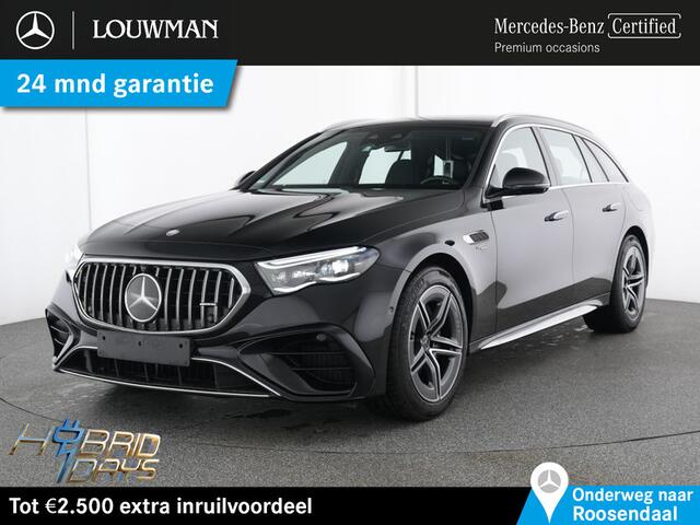 Mercedes-Benz E-estate Mercedes-AMG 53 4MATIC+ | Trekhaak | Burmester® | Distronic | Memory | 360° Camera | Keyless Go | Augmented Reality | Inclusief 24 maanden Mercedes-Benz Certified garantie voor Europa.