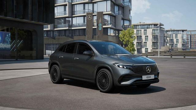 Mercedes-Benz EQA 250+ Business Solution AMG | Night Pakket | Trekhaak | Panoramadak | Burmester 3D Surround | 360° Camera | Head-up Display | DISTRONIC Afstandsassistent | Dodehoekassistent | Elektrisch Verstelbare Stoelen + Memory | Stoelverwarming | Sfeerverlichting | A