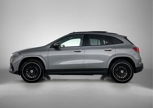 Mercedes-Benz EQA 250+ Business Solution AMG 71 kWh | Rijassistentiepakket | Nightpakket | GUARD 360° Plus | Trekhaak | Smartphone integratie | 20 inch AMG velgen | Panoramaschuifdak | 360°-camera | Burmester Sound systeem |