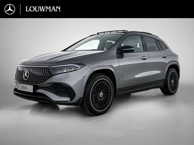 Mercedes-Benz EQA 250+ Business Solution AMG 71 kWh | Nightpakket | GUARD 360° Plus | Trekhaak | Smartphone integratie | Panoramaschuifdak | Stuurwielpaddles | Sfeerverlichting |