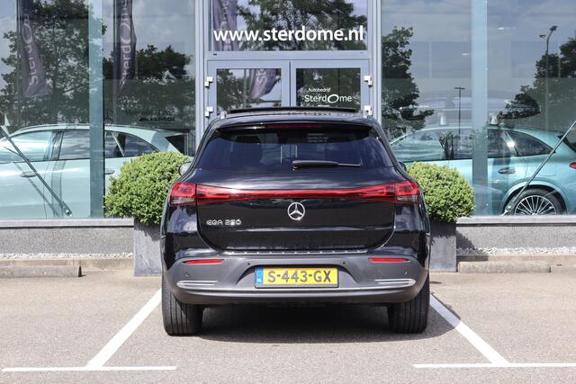 Mercedes-Benz EQA 250 Luxury Line 67 kWh l Panoramadak l MBUX l Stoelverwarming l Achteruitrijcamera l Leder Twin Interieur l Elect. bed. Achterklep l l Augmented Reality l Draadloos opladen telefoon l THERMOTRONIC l Glas coating l Nederlands geleverd l