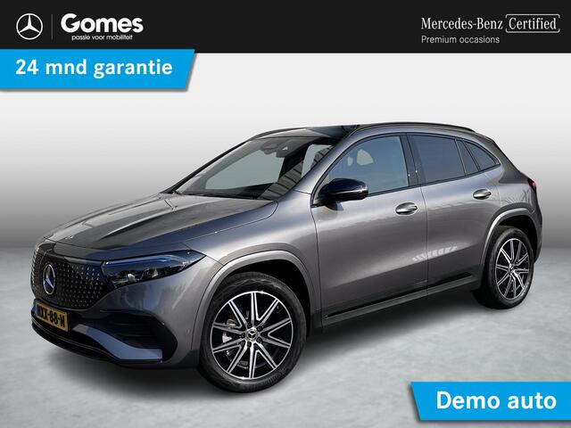 Mercedes-Benz EQA 250+ AMG Line | Night Pakket | Panoramadak | Dodehoekassistent | Sierdelen Lindenhout Zwart | Apple CarPlay | Android Auto | Advanced Sound System | Stoelverwarming | Sfeerverlichting | Achteruitrijcamera | Elektrisch Inklapbare Buitenspiegels