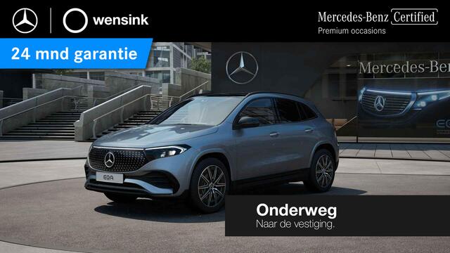 Mercedes-Benz EQA 250+ AMG Line 71 kWh | Night | Panoramadak | Burmester | Head-up display | Trekhaak | Memory | 360 camera |