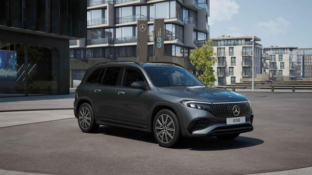 Mercedes-Benz EQB 250+ Business Solution AMG 71 kWh | Panoramaschuifdak | Head-up display | Burmester | 360 graden camera | Night |