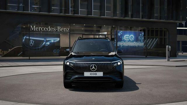 Mercedes-Benz EQB 250+ Business Solution AMG | Panoramaschuifdak | Head-up display | Burmester | 360 graden camera | Night |