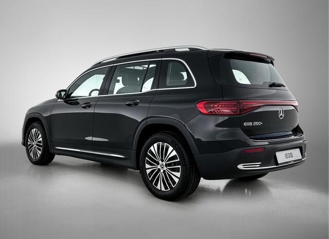 Mercedes-Benz EQB 250+ Business Solution Luxury 71 kWh | Smartphone integratie | Panoramaschuifdak | Sierdelen in Star Pattern | EASY PACK achterklep | Sfeerverlichting | Dodehoekassistent | Stoelverwarming |